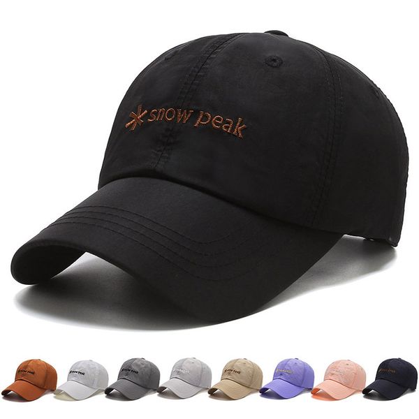 

summer outdoor men's and women's baseball cap designer leisure thin breathable sun sunscreen sports hat, Blue;gray