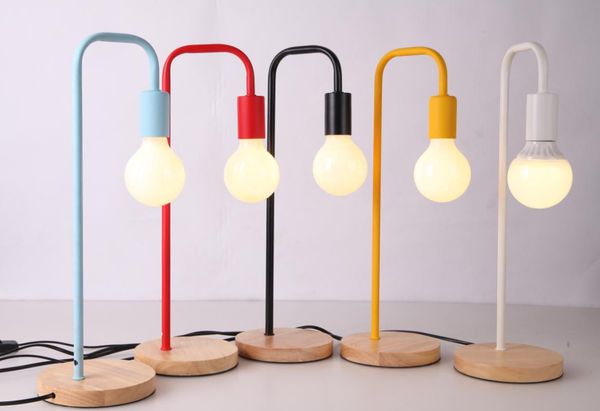 

table lamps nordic personalized creativity modern minimalist iron art warm study desk lamp light decoration bedroom bedside