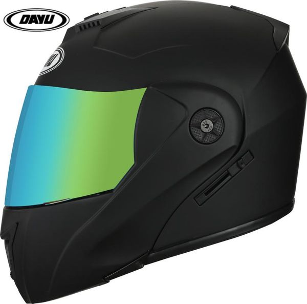 

flip up motorcycle helmet full face racing motocross helmets motorbike with double sun visor women man casco moto cascos