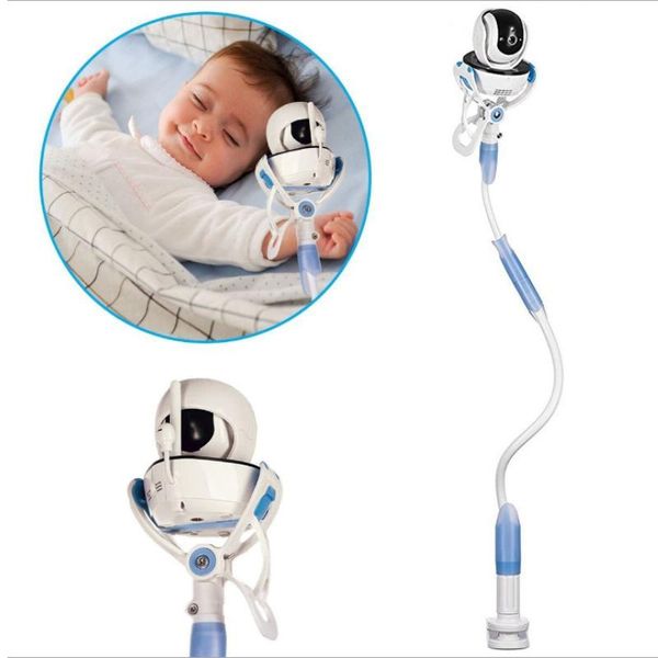 

universal baby monitor holder with strap flexible camera mount shelf no drilling jr deals cell phone mounts & holders