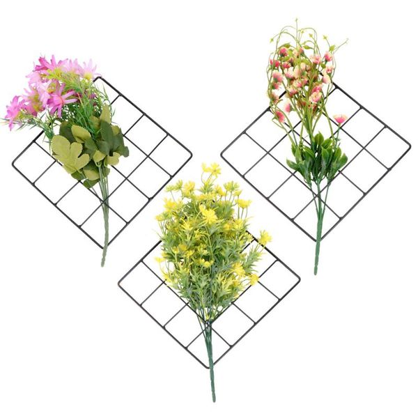 

other home decor 3pcs wall fashion grid panel frame for cafe shops