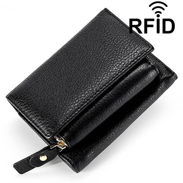 

wallets arrivals genuine leather short style women wallet brand multi-function female zipper purses hasp, Red;black
