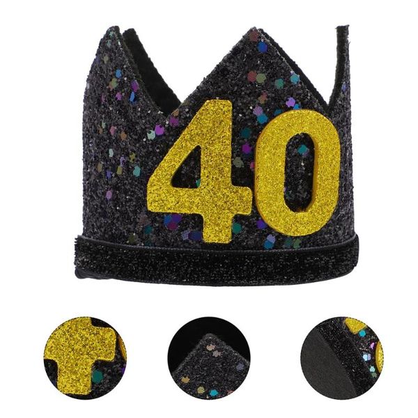 

party hats 1pc beautiful hat comfortable shiny crown birthday supply