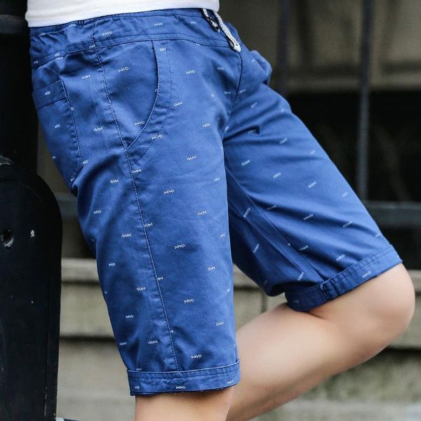 

men casual pants 5 minutes of big yards cotton washing in the men's beach factory direct sale shorts, White;black