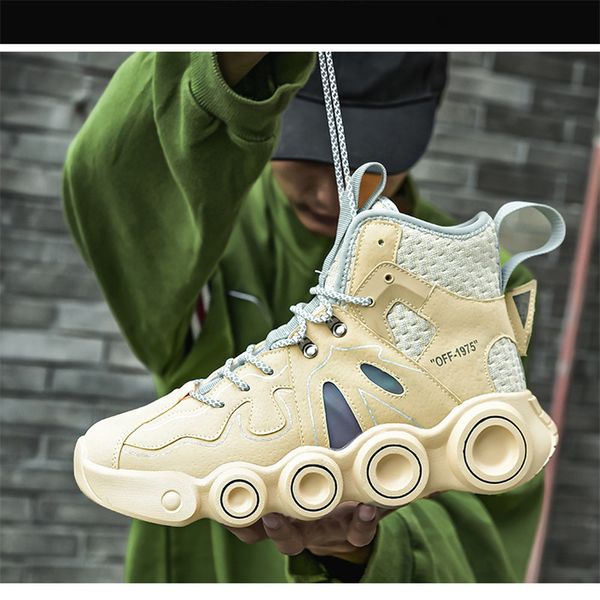 

2021 running shoes circle thick-soled tennis men white black summer korean fashion casual shoe large size breathable sneakers run-shoe #a000