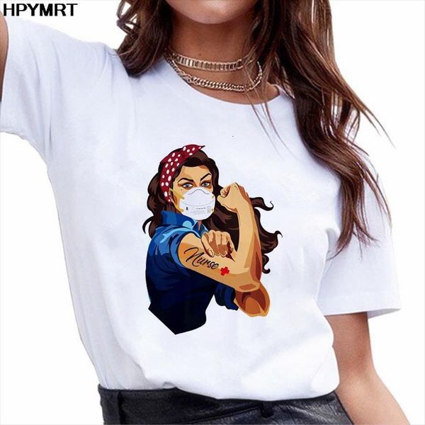 

summer protection safety printed and mens women girl white fashion casual tee femme custom clothing, White;black