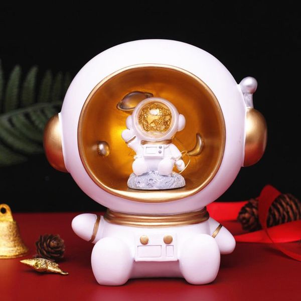 

night lights small ornaments and miniature models day mask light children gift bedroom resin table lamp led astronaut piggy bank