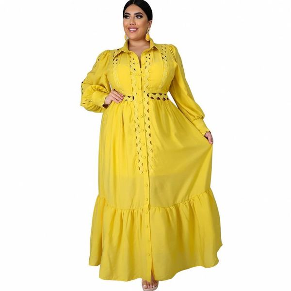 

casual dresses 4xl 5xl plus size autumn winter maix dress women notched neck patchwork long ruffle elegant night party vestidos, Black;gray