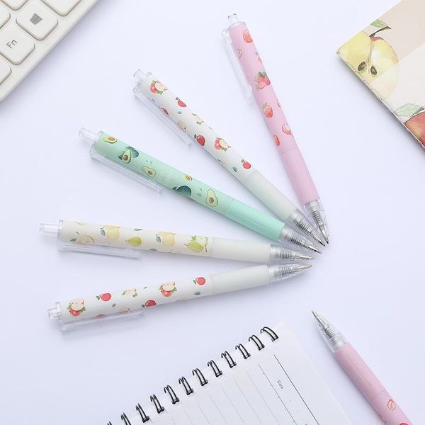 

neutral pen cute girl water 0.5 press start super cartoon limited avocado carbon pencil pens gel