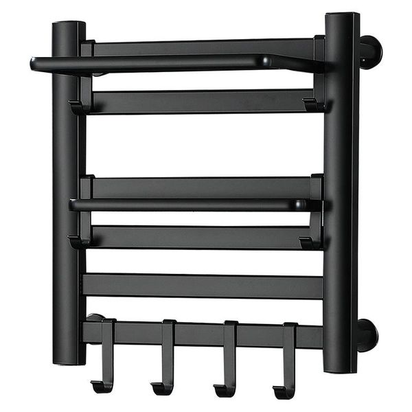 

towel racks multi-use storage drying intelligent electric rack carbon steel heating household bathroom holder