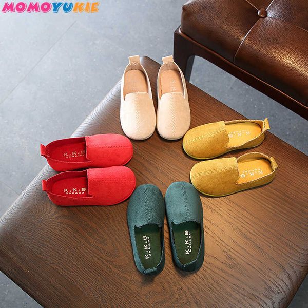 

kids shoes for girls sneakers flat single candy color soft spring dance children shoes chaussure fille enfant 210713, Black