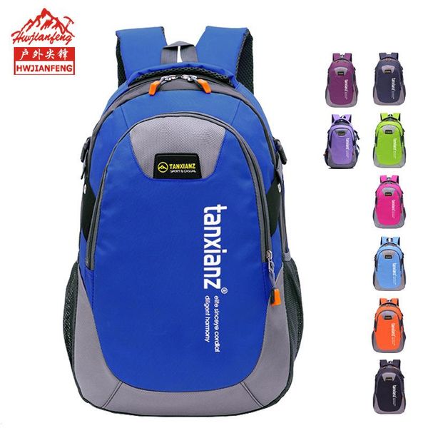

outdoor sports 40l hiking climbing backpack waterproof camping trekking rucksack men wmen travel lapbag leisure daypack bags