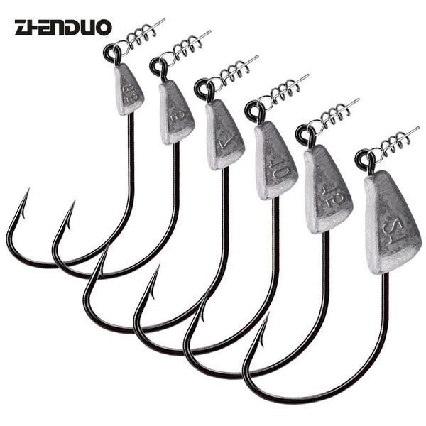 

100pcs high carbon steel fishing hook set fishhooks accessories hooks