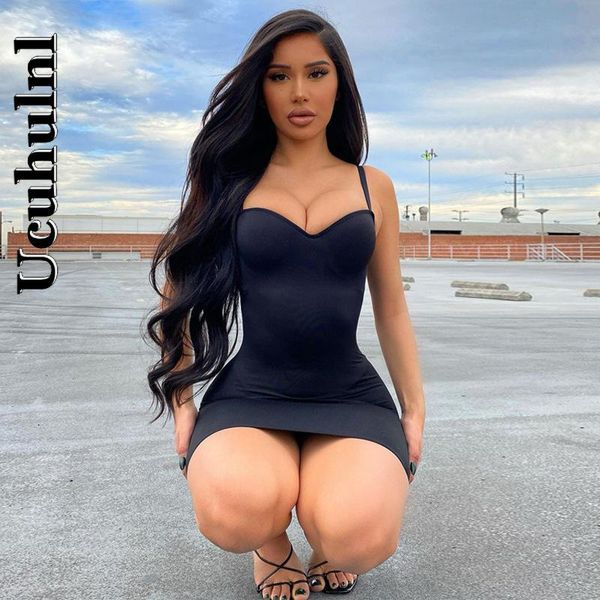 

gothic mini dress female 2021 summer women fashion sleeveless bodycon dresses streetwear outfits party chic clothing casual, Black;gray