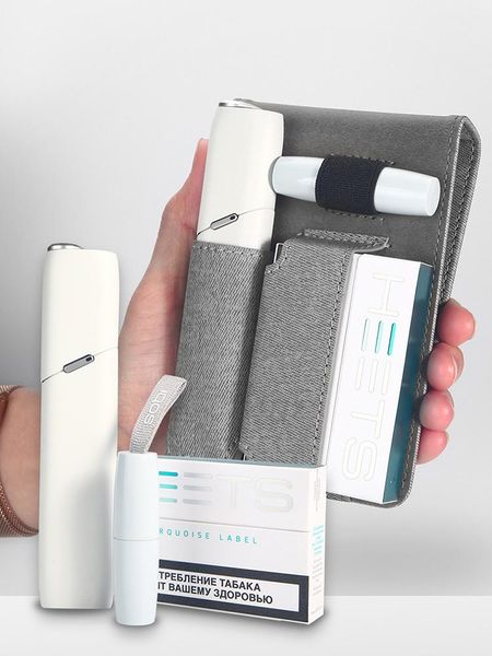 

cell phone pouches storage bag for iqos 3.0 multi case cover pu leather carrying protective holder 3 accessories