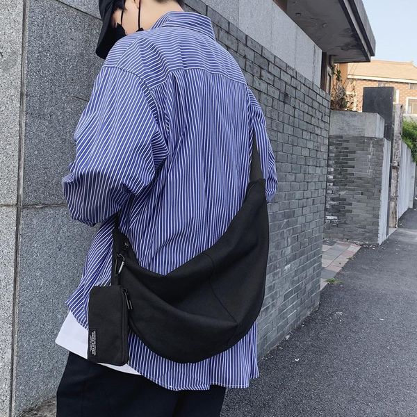

evening bags messenger bag couple fashion brand canvas dumpling wild large-capacity female simple casual shoulder