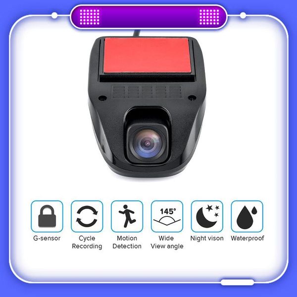 

car rear view cameras& parking sensors ouchuangbo vÃ©hicule dvr usb dash cam mini - portable hd night vision for android system grand angle 1