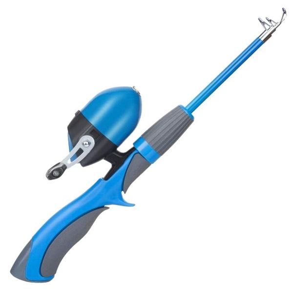 

boat fishing rods kids pole pod all-in-one youth kit reel for boys, girls, or