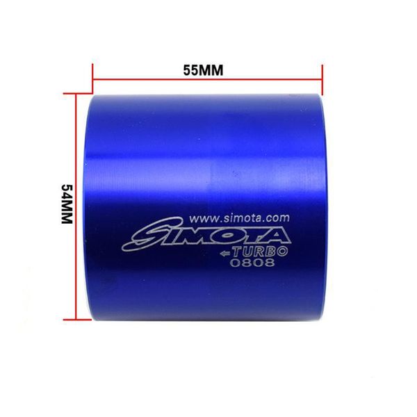 

car organizer ( 54mm ~ 70mm ) turbo air intake blue charger for all vehicle gas fuel saver single