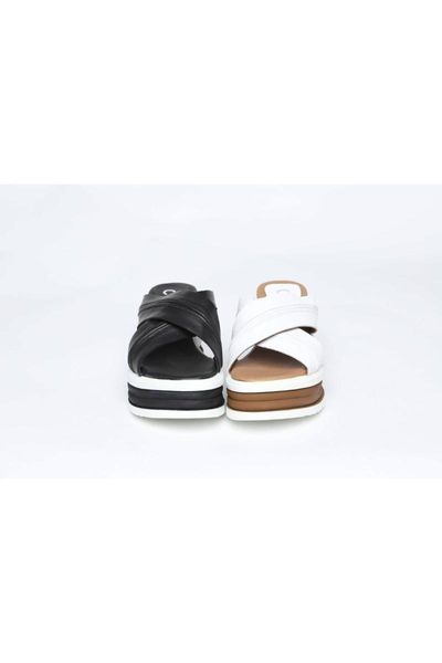 

wedges slippers, Black