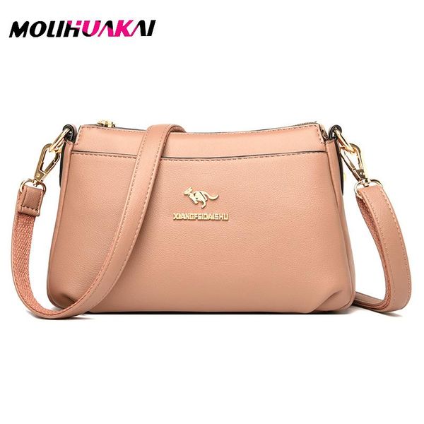 

evening bags women messenger bag soft leather designer luxury handbags shoulder crossbody female small capacity sac a main