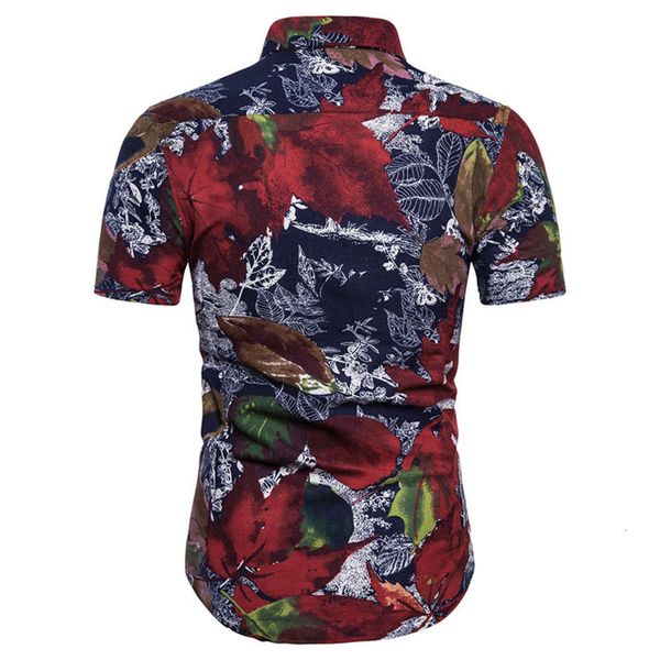 

dresses men's floral short sleeve shirt large short sleeve shirt, White;black