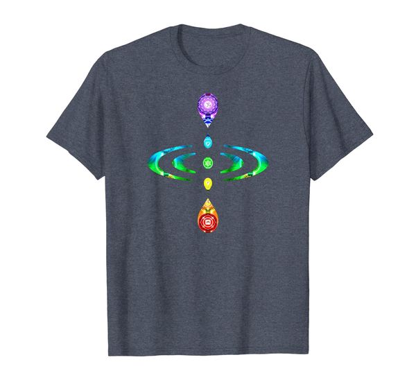 

mindfulness t-shirt present moment here and now chakra shirt, White;black