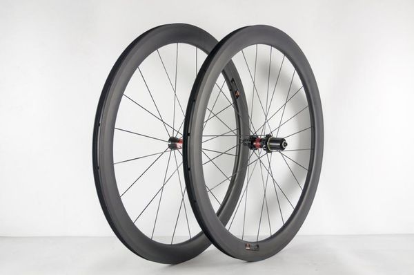 

bike wheels superteam 700c 50mm carbon road tubeless wheel with sapim spokes
