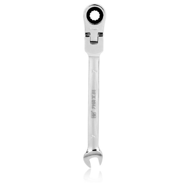 

7mm flexible head ratchet action wrench spanner nut tool hand tools
