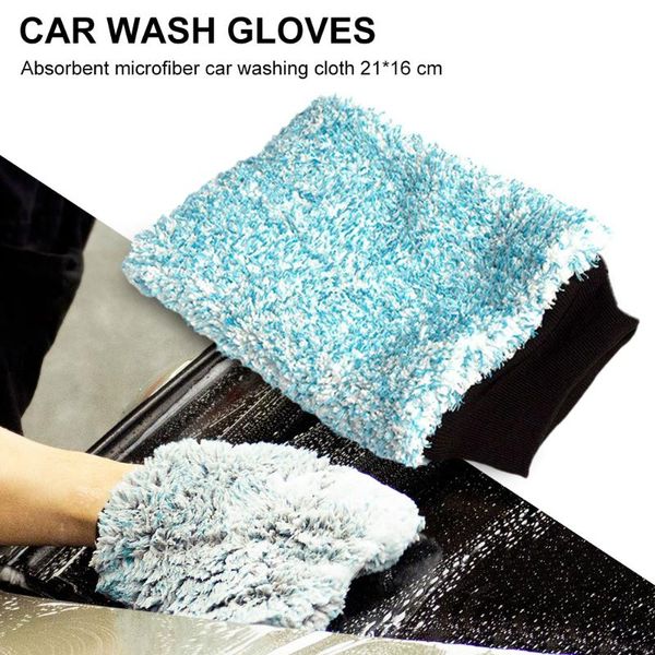 

car sponge 1pc wash misuper absorbent microfiber washing cloth styling fluffy soft non-scratch micleaning towel