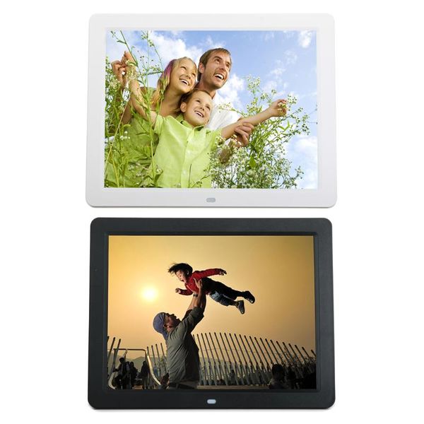 

inch digital picture frame 4:3 1204x768 led display po with ir remote control multimedia player frames po