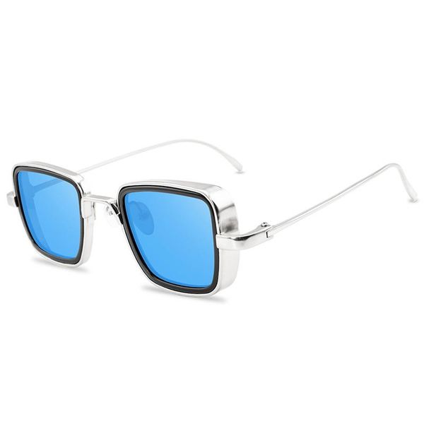 

sunglasses 2021 creative fashion men's retro metal frame trendy personlity shades sun glasses latest uv400, White;black