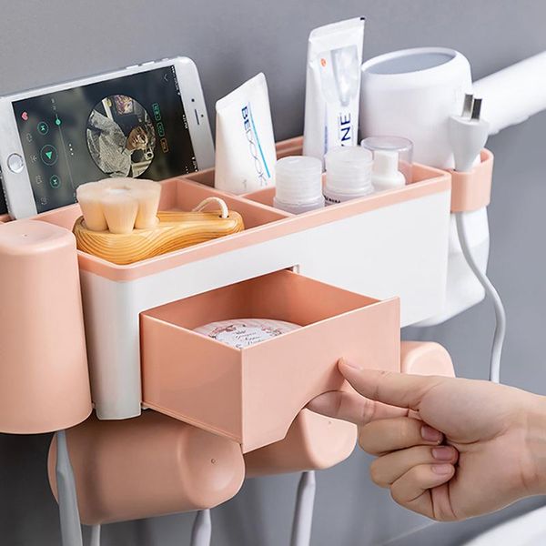 

toothbrush holders multifunction bathroom storage rack punch oothbrush holder wall mounted case home accessories sets