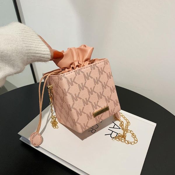 

evening bags women letters print creative mini handbags messenger bag drawstring crossbody chain box
