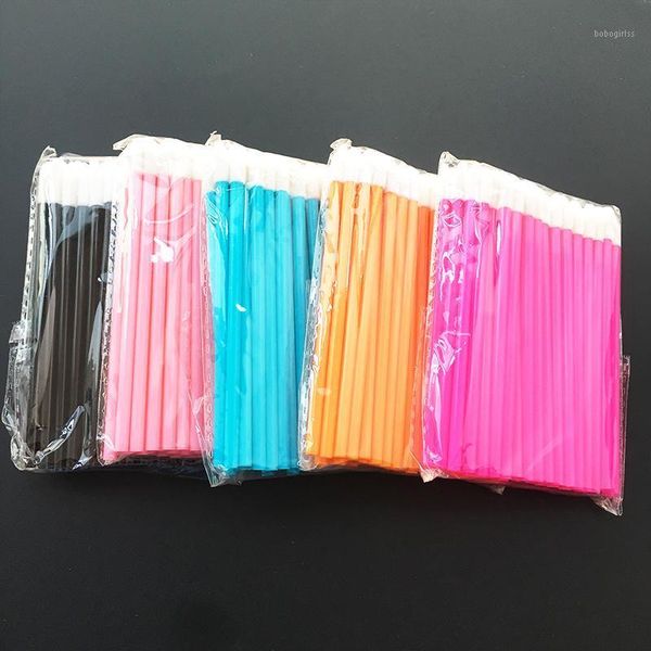 

500pcs/lot micro brushes make up eyelash extension disposable eye lash glue cleaning applicator sticks makeup tools1
