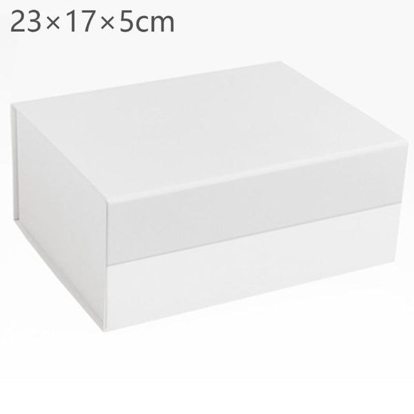 

gift wrap shoe box clothing black high-end wedding anniversary party custom empty clamshell folding packaging