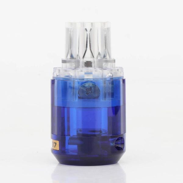 

smart power plugs 2pieces hi-end c-037 rhodium plated iec female plug ac for cable