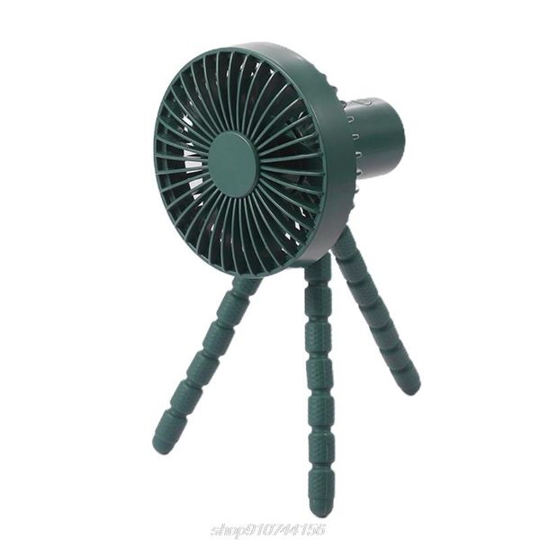 

speed usb rechargeable 1800mah battery powered clip fan with flexible tripod stroller bike car seat camping a12 21 dropship electric fans
