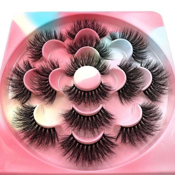 

false eyelashes tools natural long dramatic messy fluffy fake lashes full strip eye extension 8-25mm 3d mink hair
