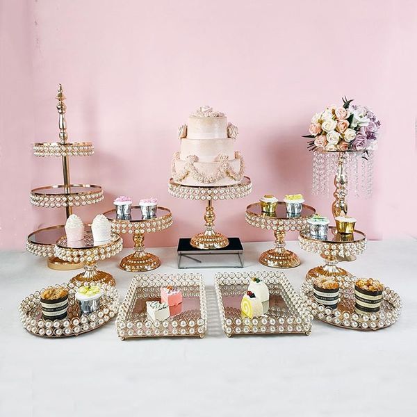 

other bakeware cake decorating tools crystal stand pops pastry supplies set dessert display baking tray gold