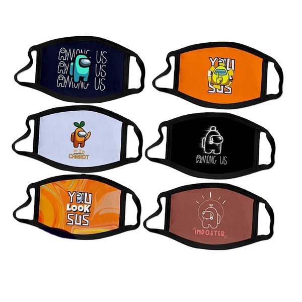 

game, along us, 3d printed masks, outdoor protective masks