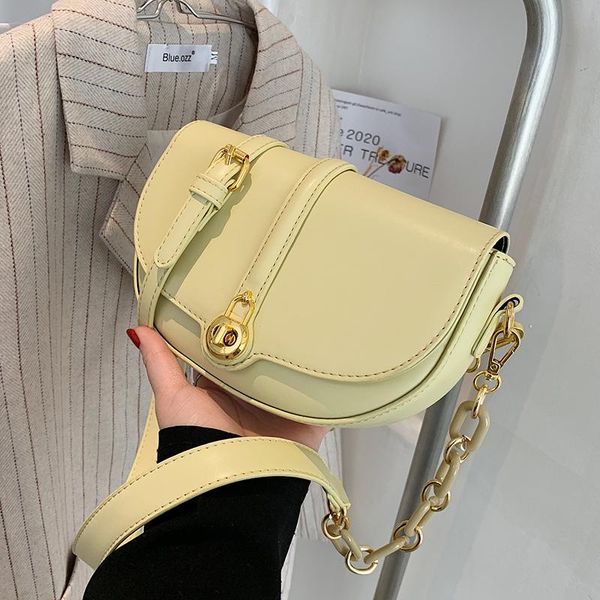 

niche design high-quality bag female 2021 fashion crossbody saddle underarm dual-use width: 23cm shoulder bags