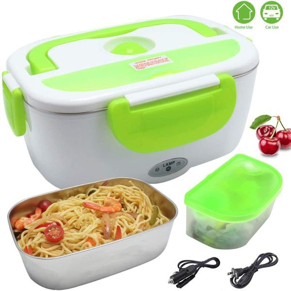 

dinnerware sets 220v 110v 12v lunch box for car home electric heating heated container keep warmer lunchbox