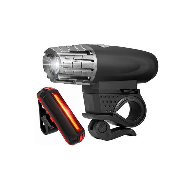 

bike lights led bicycle light set rainproof usb rechargeable mtb front back rear taillight safety warning for camping