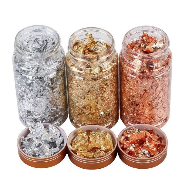 

other event & party supplies 1pcs 3g edible grade genuine gold leaf schabin flakes 24k chef art cake decorating tools chocolate wedding