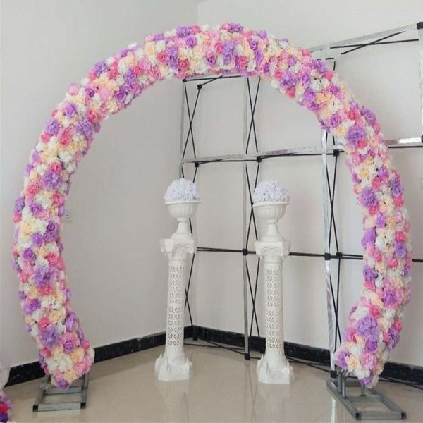 

wedding decoration arch flower rows with stand set 20x 50cm for party event mall el opening ceremony supplies decorative flowers & wreaths
