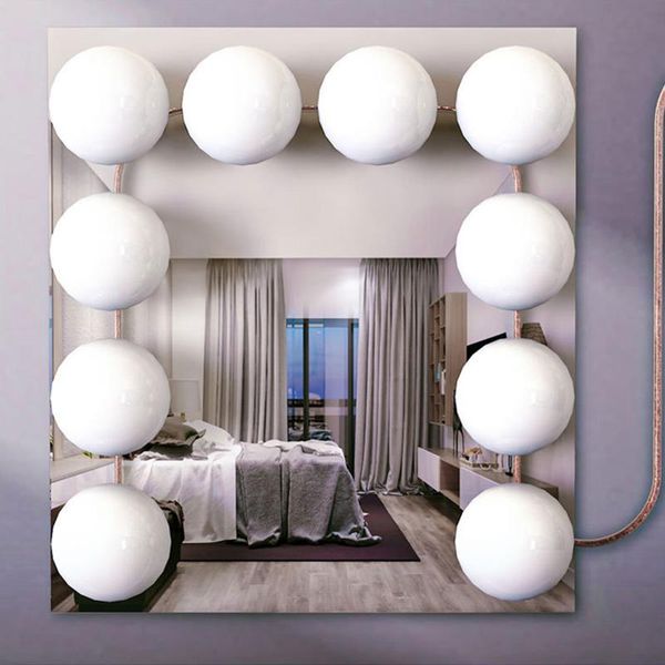 

vanity lights 14 pcs led makeup mirror 3 color modes bathroom light with usb cable strip