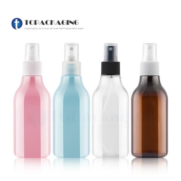 

storage bottles & jars 30pcs*250ml sprayer pump bottle square pet plastic cosmetic container empty perfume refillable fine mist atomizer pac