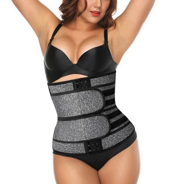 

women's shapers neoprene women waist trainer corset slimming belt body shaper cincher sauna sweat shapewear abdominal fitness faja, Black;white