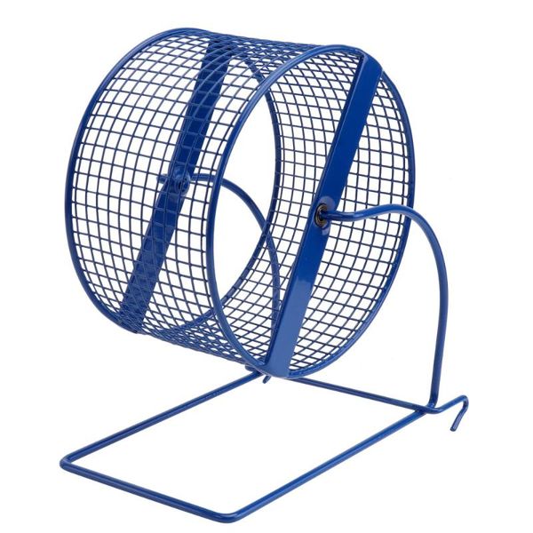 

small animal supplies 1pc creative hamster running wheel chinchilla sports (blue)